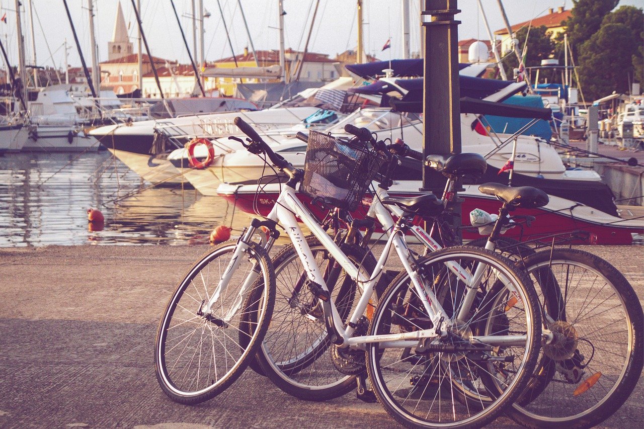 bicycles, pier, marina-6556606.jpg